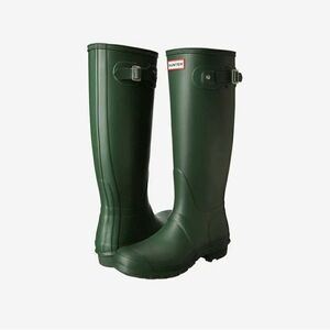 NWOB Hunter Original Tall forest green rain boot